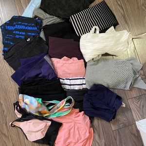 Surprise Box Mixed Women’s Clothes Tights Shirts M